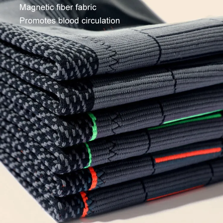 1pair Anti-Slip Compression Straps Keep Warm And Lengthen Knee Pads, Size: XL(Mugwort Green)