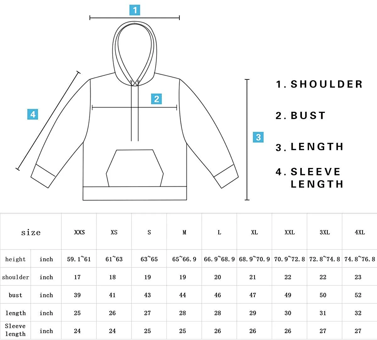 American Flag Hoodies for Men Women Cool Sweatshirts Pullover Hoodie with Designs