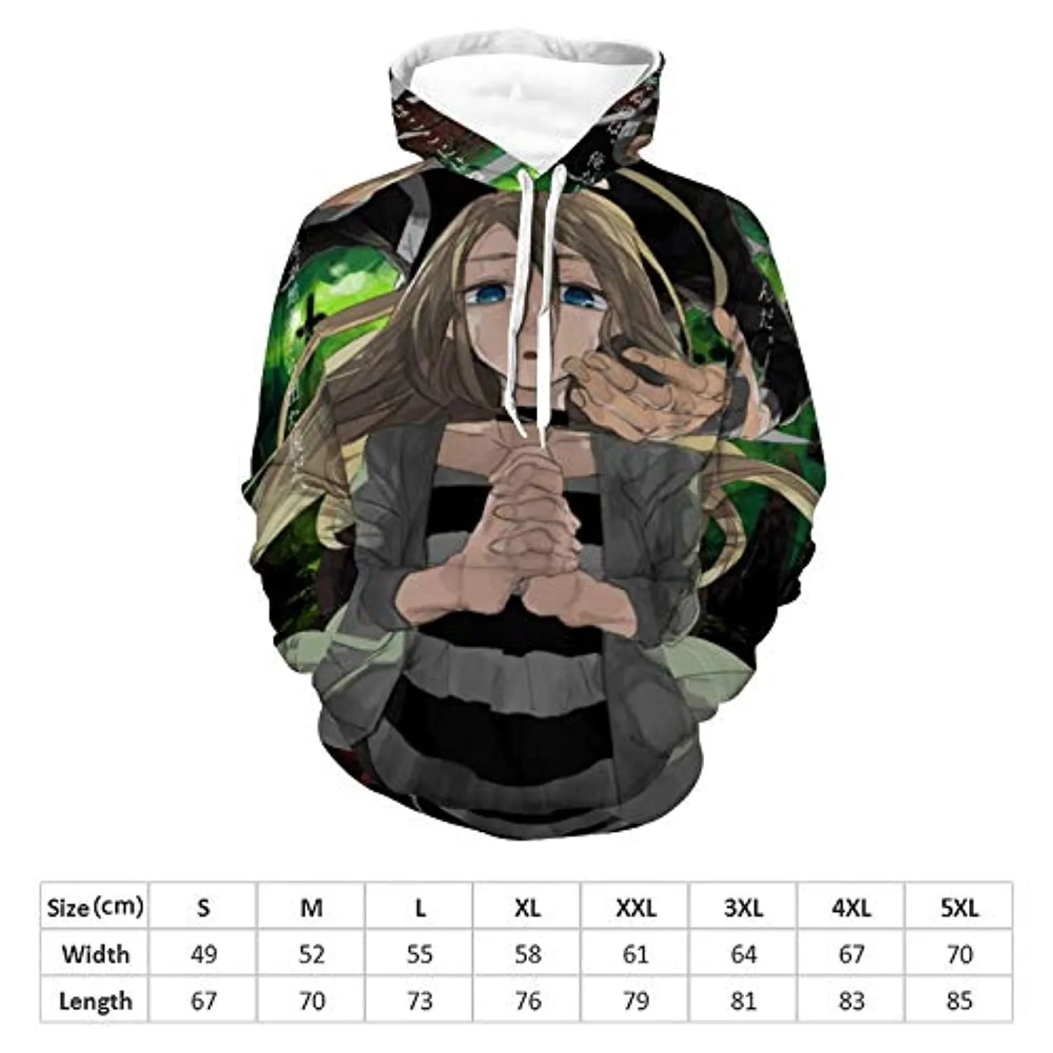 Angels of Death Hoodie - Rachel Gardner 3D Print Hooded Jumper