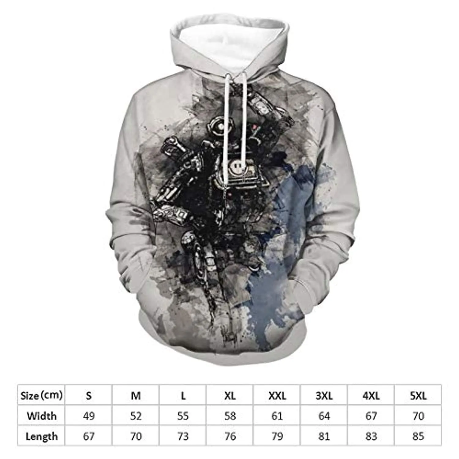 Apex Legends Hoodies - Pathfinder 3D Print Pullover Gaming Hoodie