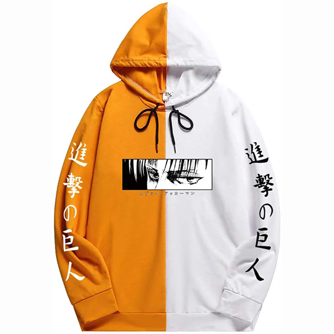 Attack on Titan Hoodies Two Colors Casual Hooded Pullover Sweatshirts for Unisex