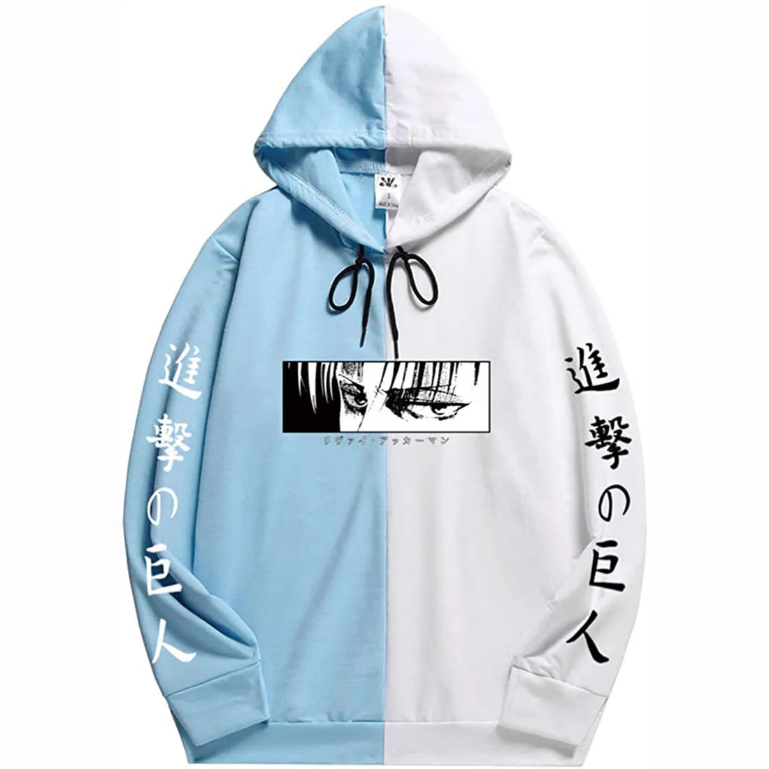 Attack on Titan Hoodies Two Colors Casual Hooded Pullover Sweatshirts for Unisex