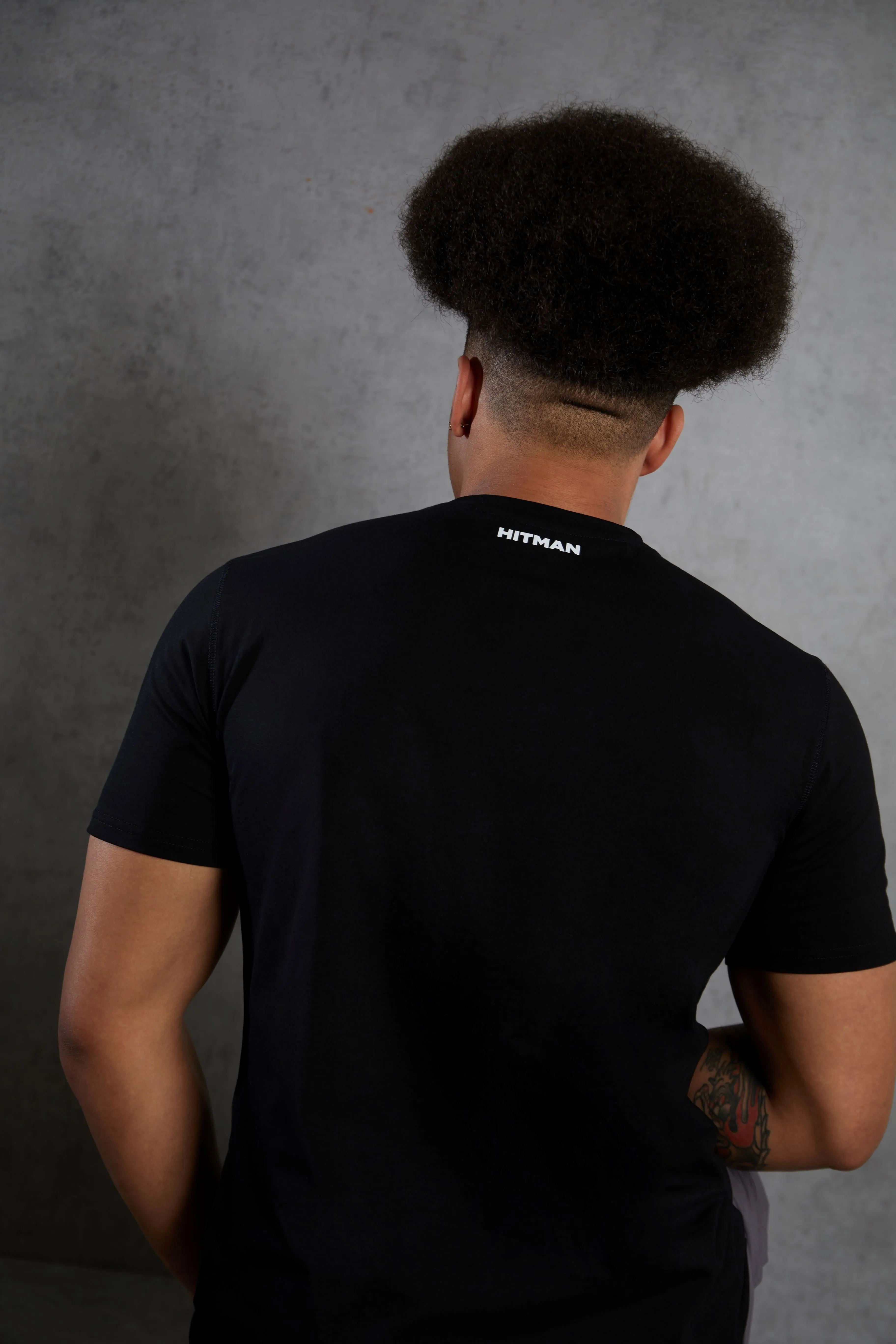 Black & Grey Hitman Sports T-Shirt