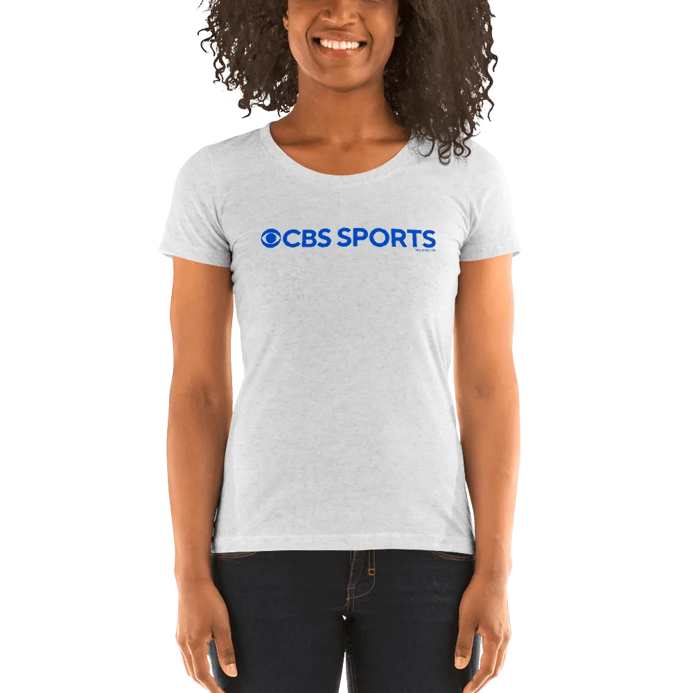 CBS Sports Logo Women's Tri-Blend Short Sleeve T-Shirt