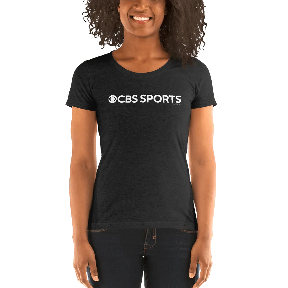 CBS Sports Logo Women's Tri-Blend Short Sleeve T-Shirt