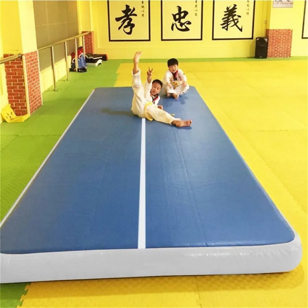 Cushion Inflatable Mat Gymnastics Air Cushion For Training Exercise Gym Martial Arts, 8 Size