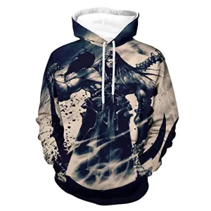Darksiders Hoodies - Death 3D Print Casual Pullover Hooded Sweatshirt