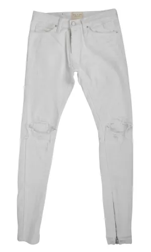 Fear Of God 'Fourth Collection' Distressed Jeans - White