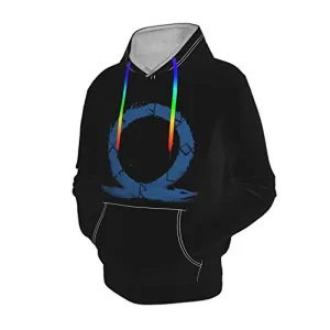 God of War Hoodie - Casual Black Hooded Sweatshirt
