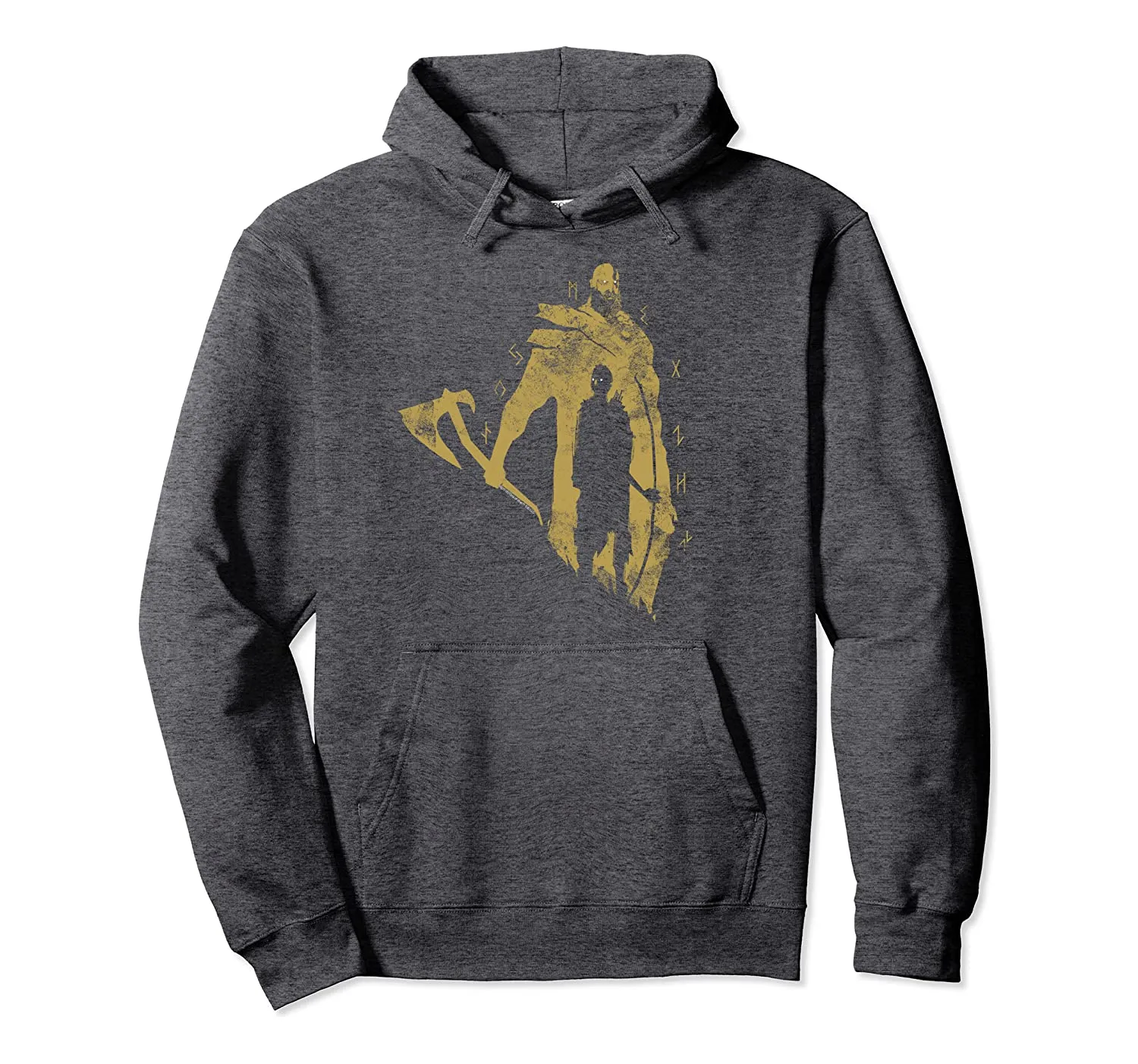 God of War Hoodie - Casual God of War Black Hooded Sweatshirt
