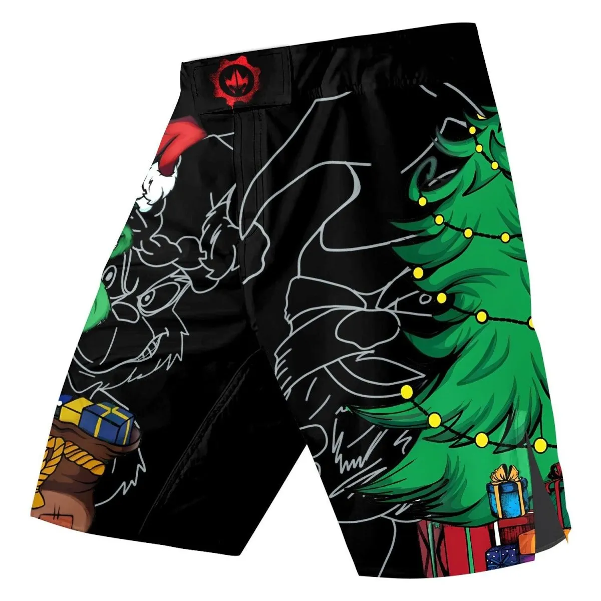 Grinch Christmas Fight Shorts