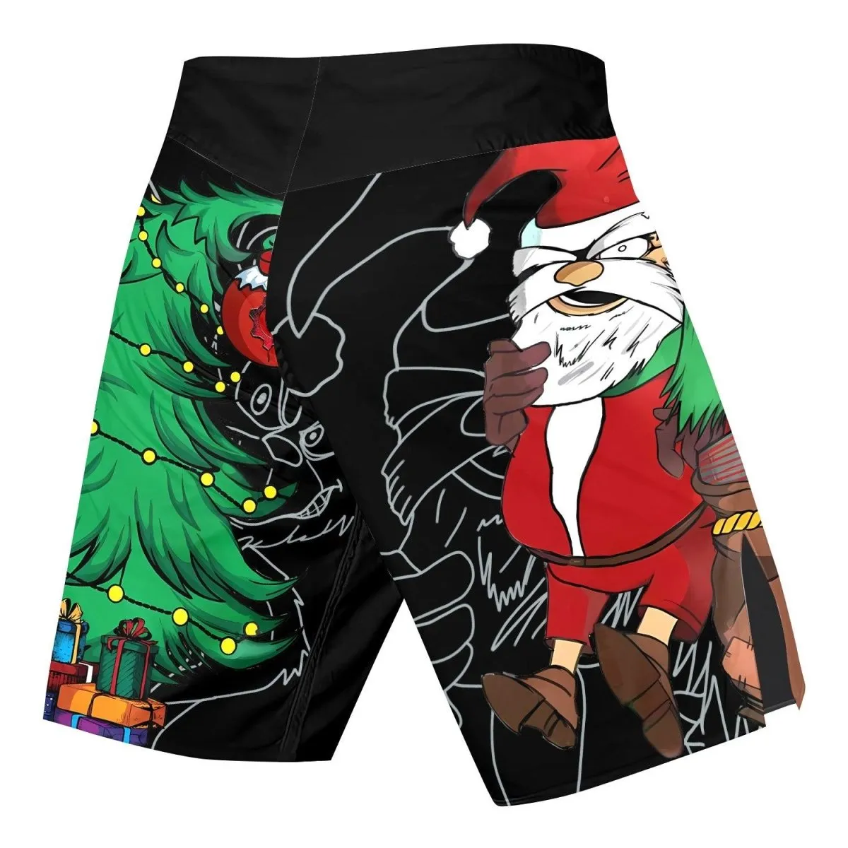 Grinch Christmas Fight Shorts