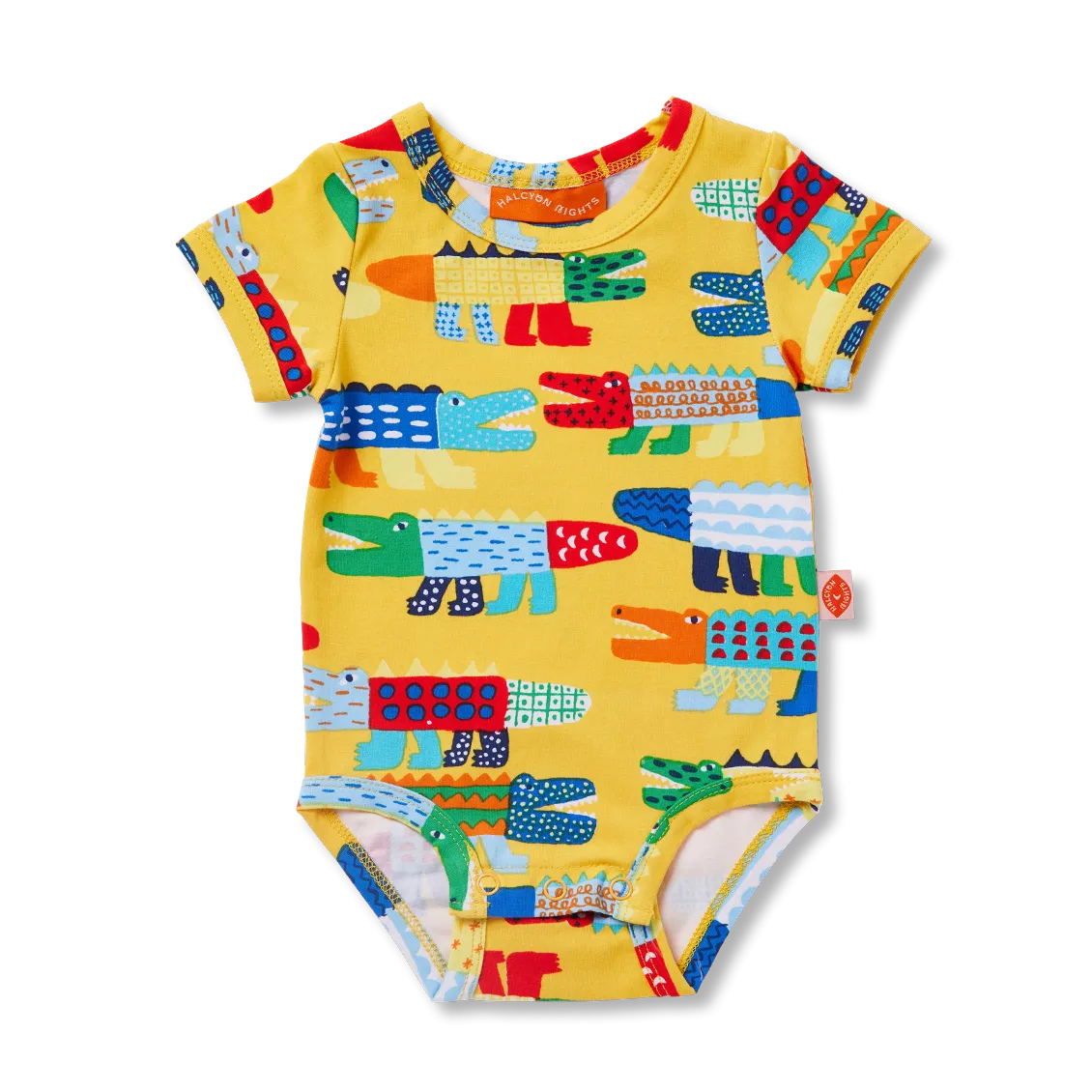 Halcyon Nights Chomp Chomp Short Sleeve Bodysuit