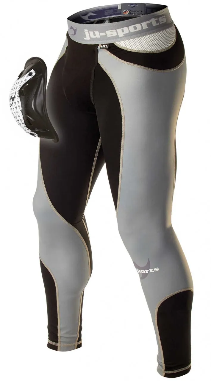 Ju Sports - Compression Proline Spats Motion Pro Flexcupilla - Musta