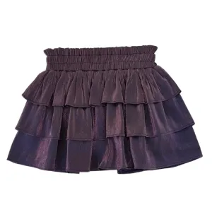 Luna Skirt - Plum Shimmer