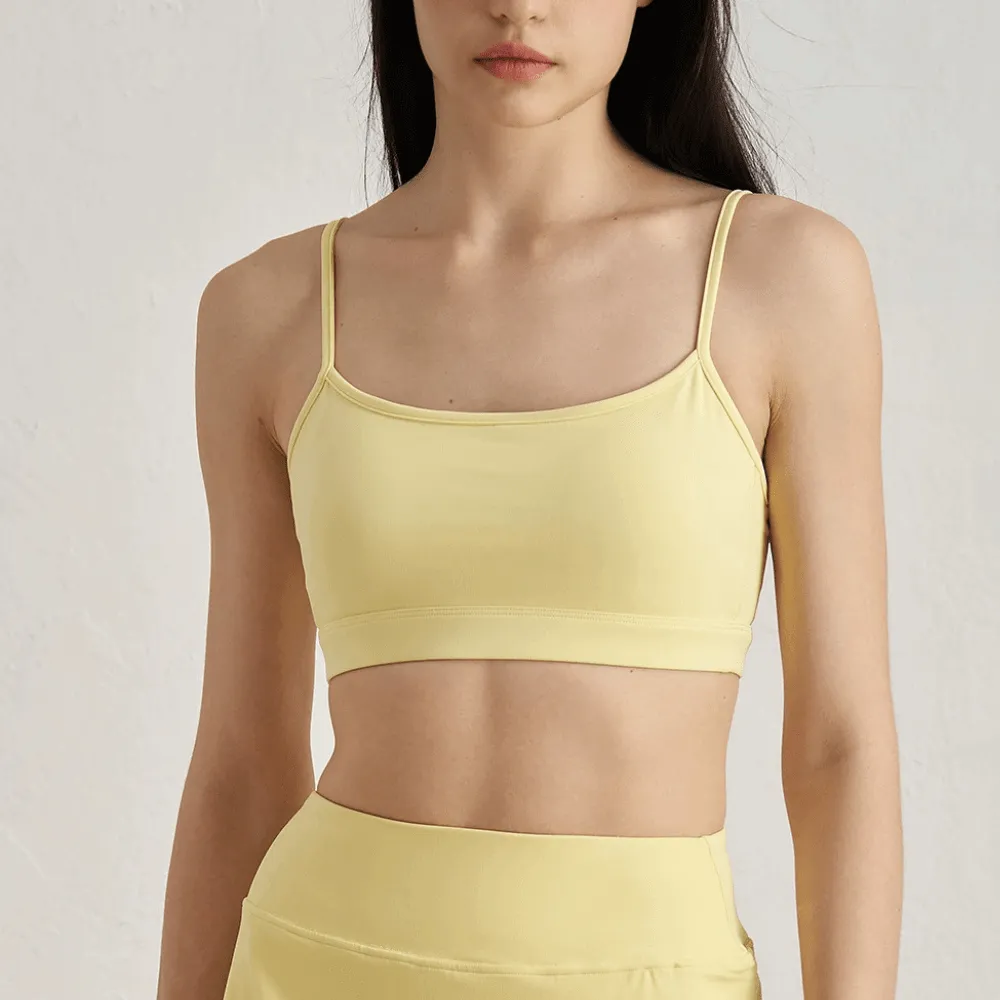 Magic Minimalist Sports Bralette | Thin Strap & Light Support
