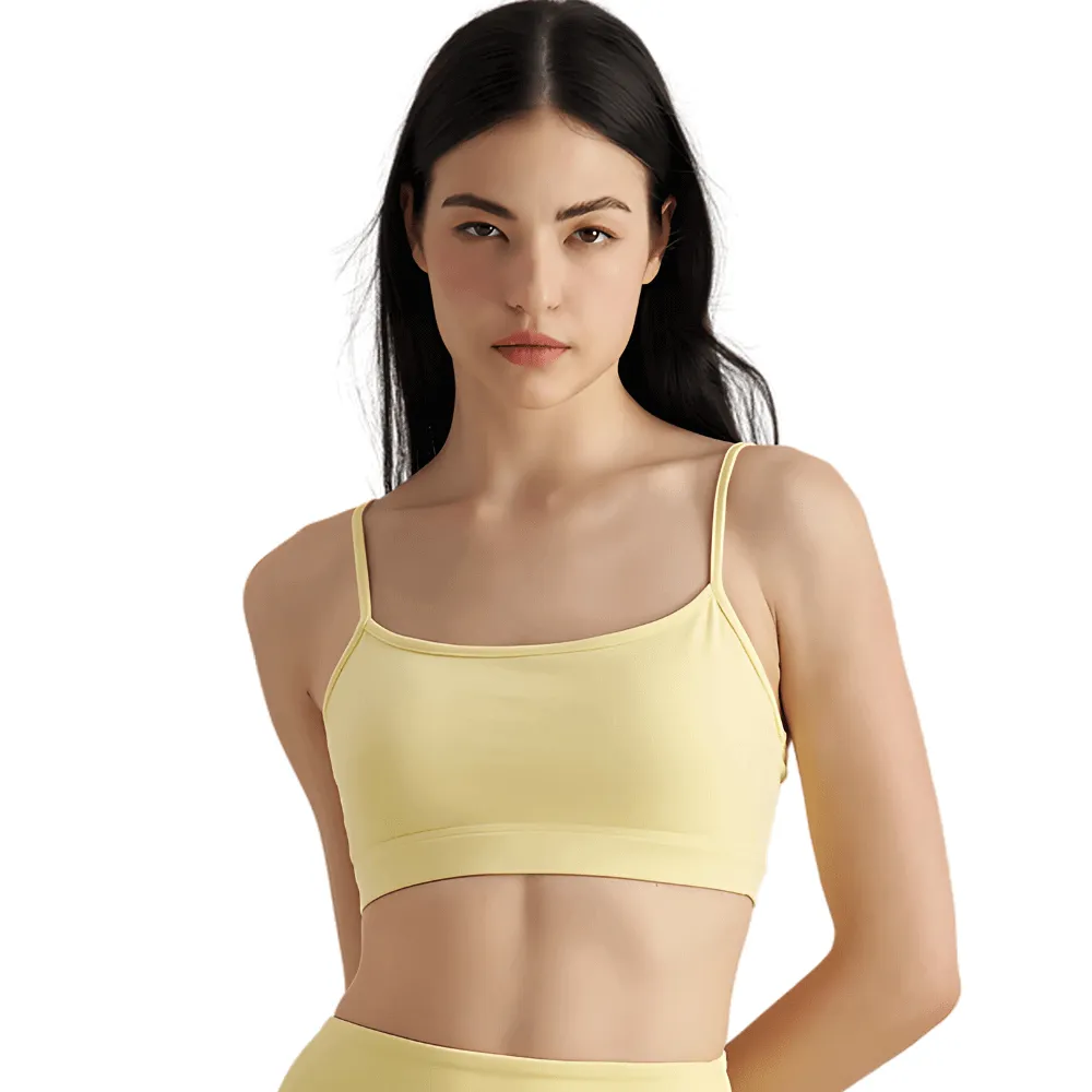 Magic Minimalist Sports Bralette | Thin Strap & Light Support