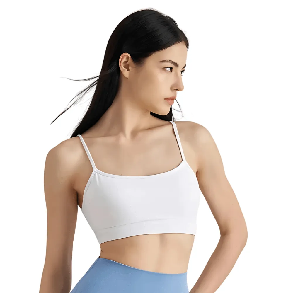 Magic Minimalist Sports Bralette | Thin Strap & Light Support