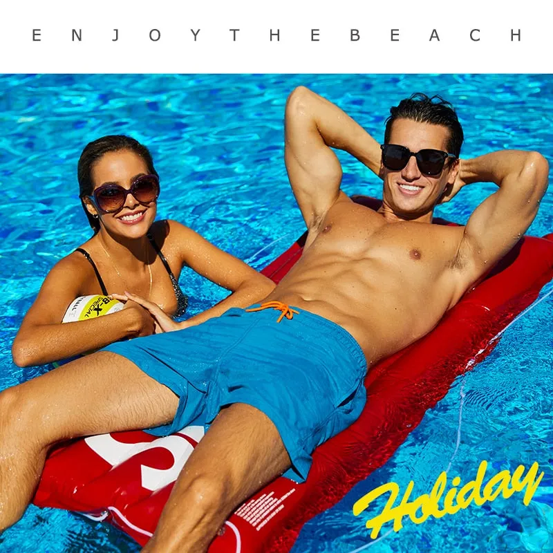Men's Swimwear Swim Shorts Trunks Beach Board Shorts Swimming Pants Swimsuits Mens Running Sports Surffing Shorts