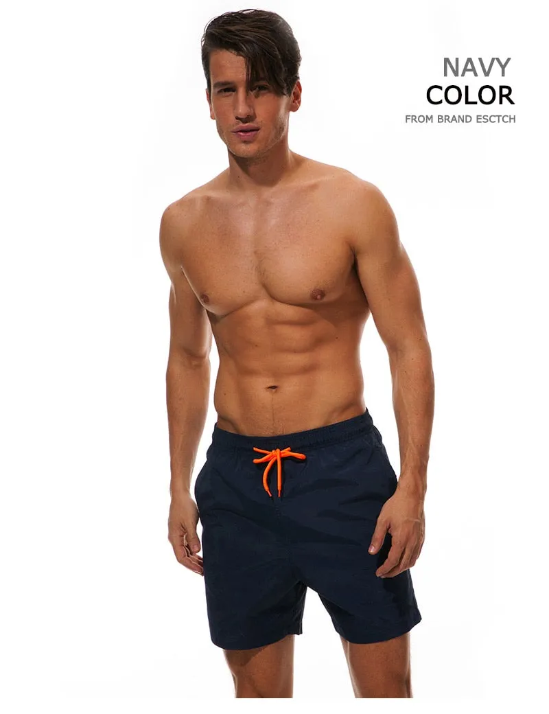 Men's Swimwear Swim Shorts Trunks Beach Board Shorts Swimming Pants Swimsuits Mens Running Sports Surffing Shorts