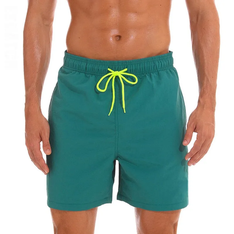 Men's Swimwear Swim Shorts Trunks Beach Board Shorts Swimming Pants Swimsuits Mens Running Sports Surffing Shorts