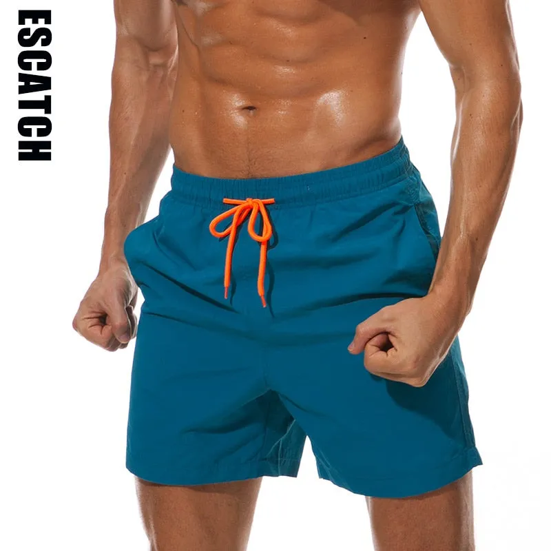 Men's Swimwear Swim Shorts Trunks Beach Board Shorts Swimming Pants Swimsuits Mens Running Sports Surffing Shorts