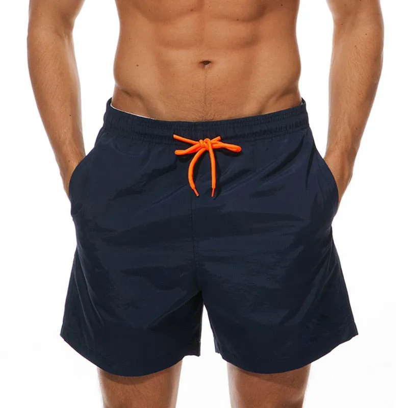 Men's Swimwear Swim Shorts Trunks Beach Board Shorts Swimming Pants Swimsuits Mens Running Sports Surffing Shorts