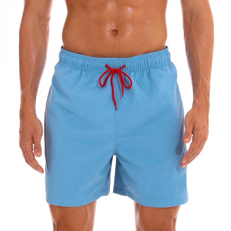 Men's Swimwear Swim Shorts Trunks Beach Board Shorts Swimming Pants Swimsuits Mens Running Sports Surffing Shorts
