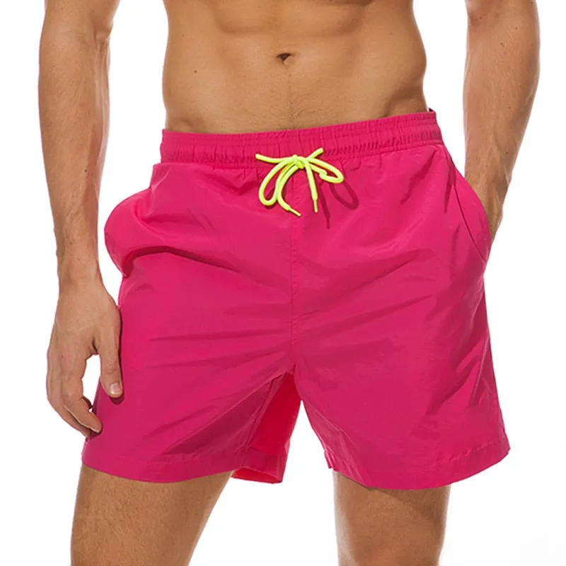 Men's Swimwear Swim Shorts Trunks Beach Board Shorts Swimming Pants Swimsuits Mens Running Sports Surffing Shorts