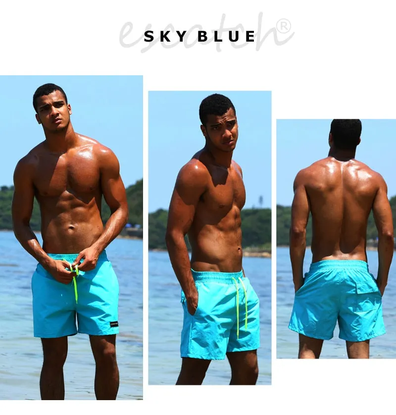 Men's Swimwear Swim Shorts Trunks Beach Board Shorts Swimming Pants Swimsuits Mens Running Sports Surffing Shorts