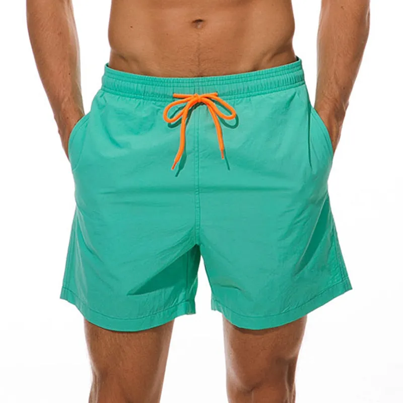 Men's Swimwear Swim Shorts Trunks Beach Board Shorts Swimming Pants Swimsuits Mens Running Sports Surffing Shorts