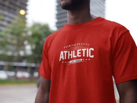 Menswear t shirts designer 'Athletic Las Vegas'