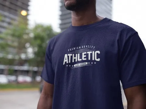 Menswear t shirts designer 'Athletic Las Vegas'