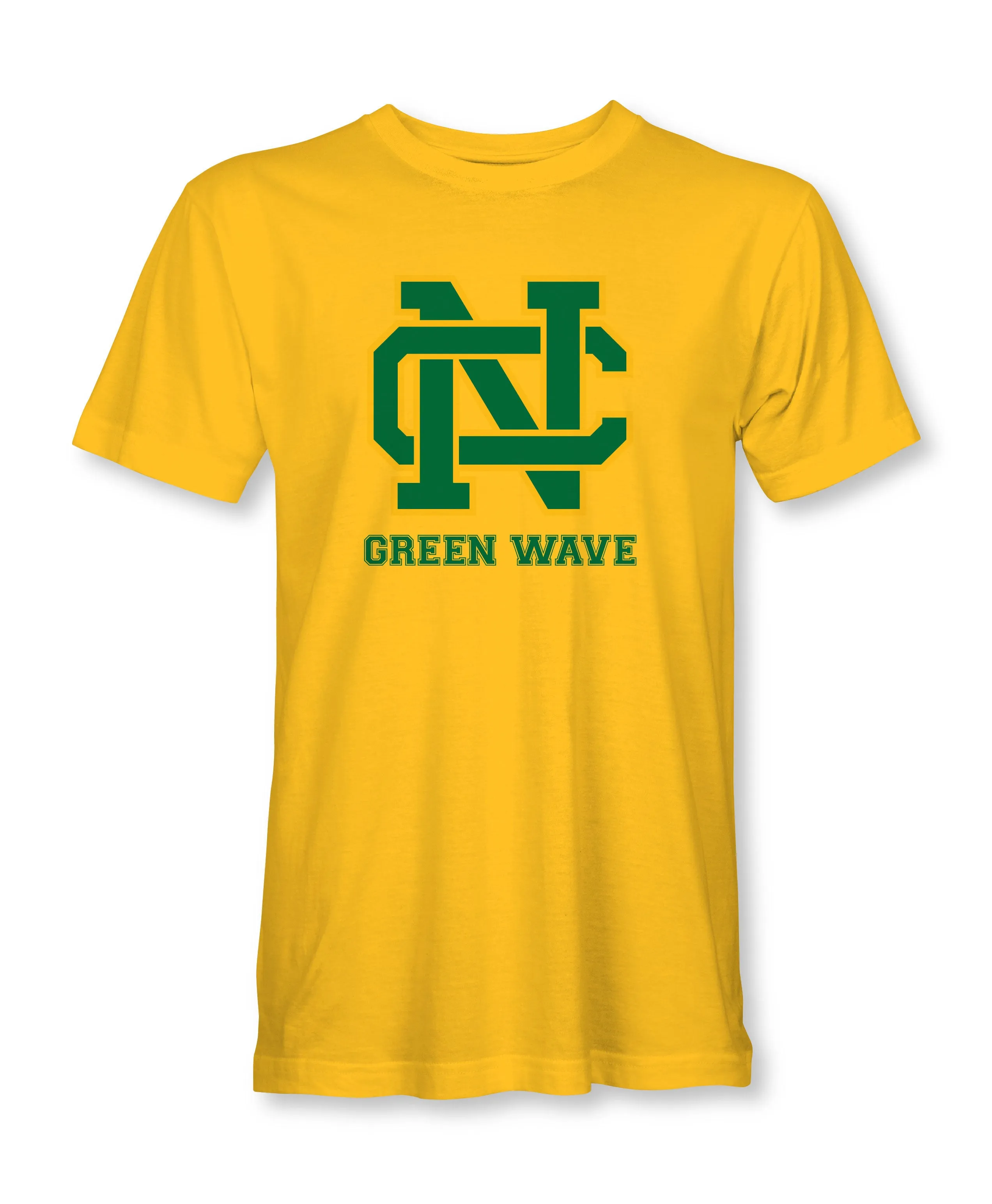 NC Green Wave School Spirit Shirts