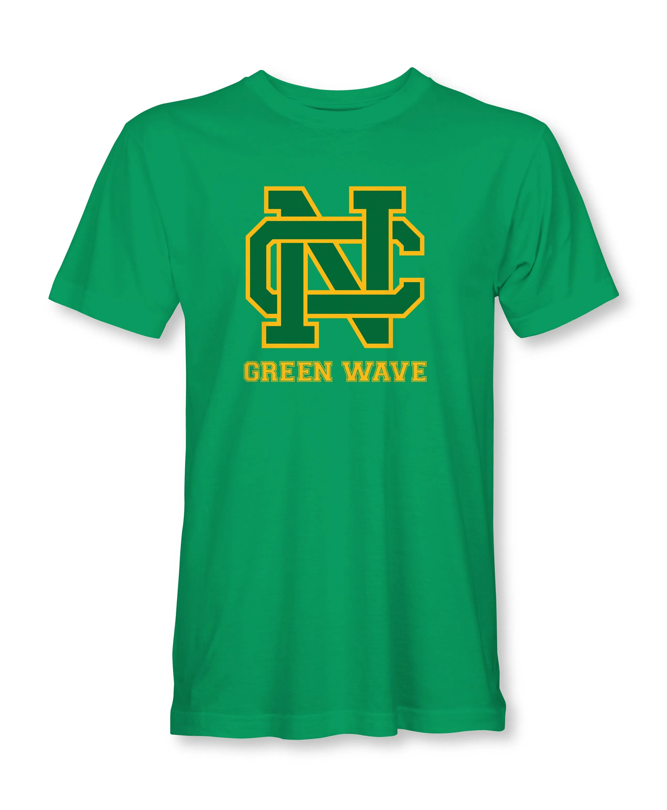 NC Green Wave School Spirit Shirts