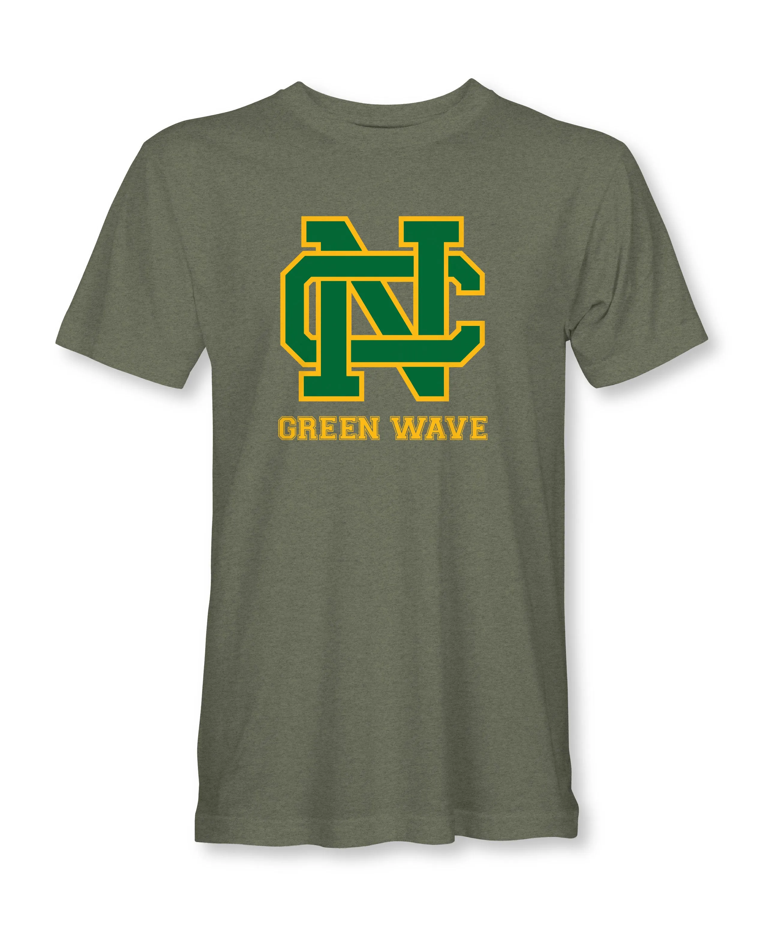 NC Green Wave School Spirit Shirts