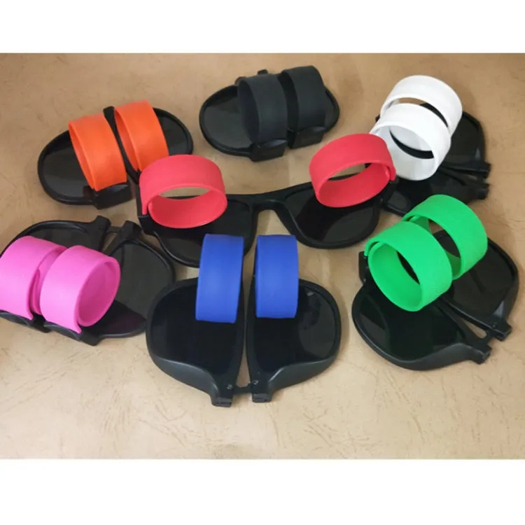 New Fashion Crimp Folding Mirror Pops Polarized Sunglasses Casual UV400 Protection Glasses for Men / Women(White)