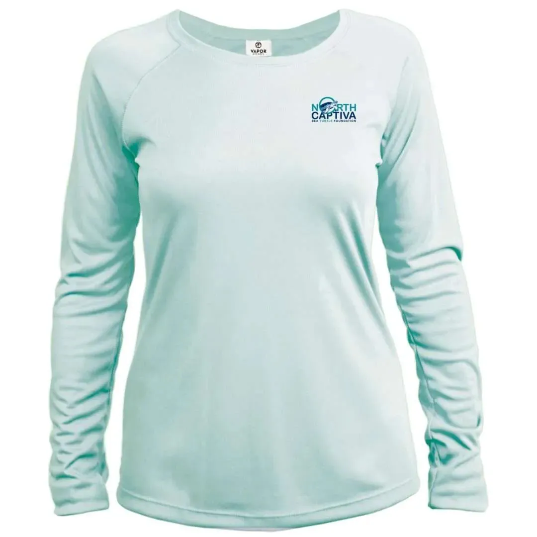 North Captiva Sea Turtle Foundation Sun Shirt - Women Scoop Neck UPF50