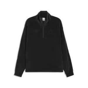 P.A.M. x Velour Half Zip Pullover Sweatshirt