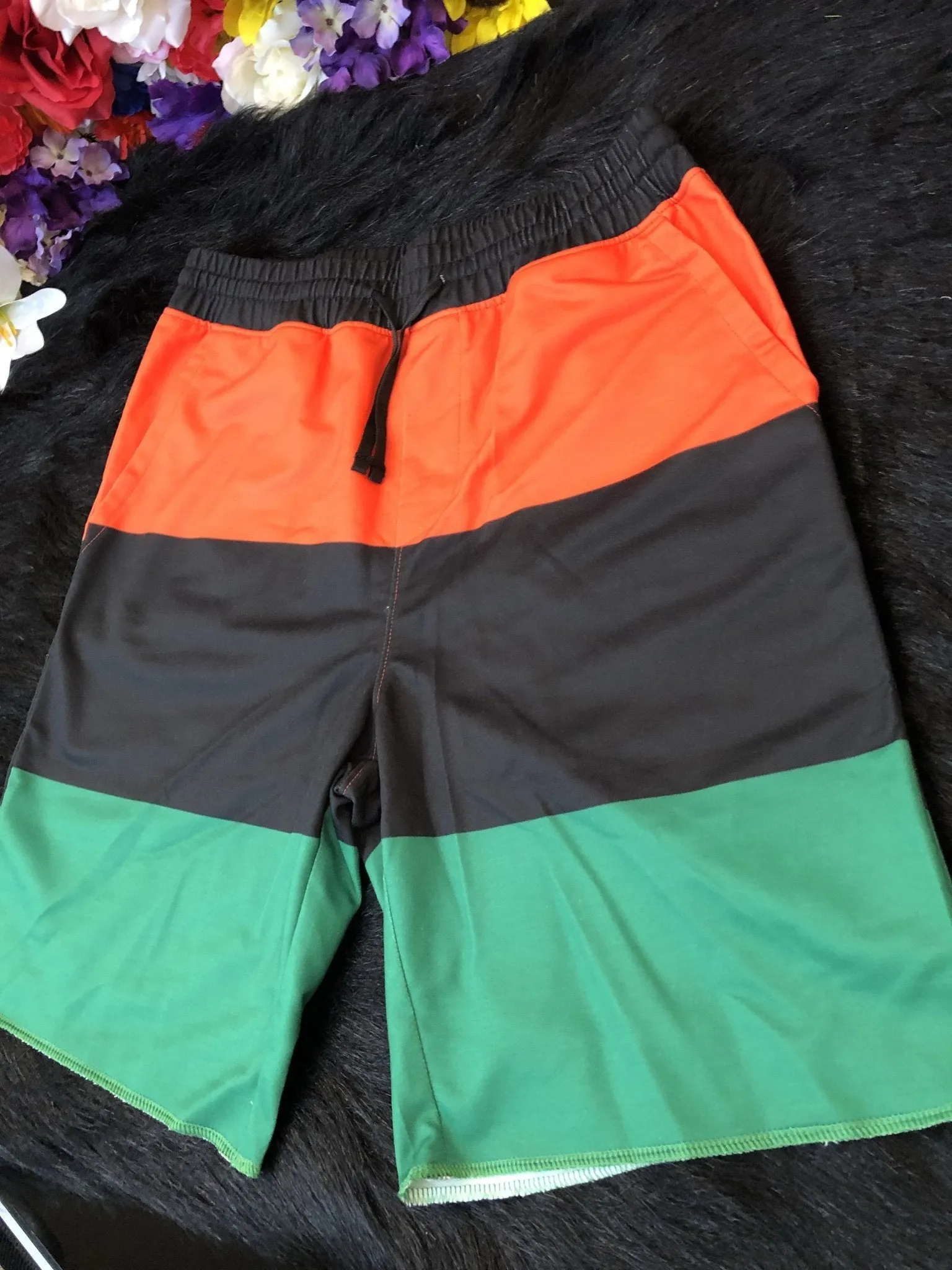 Pan African RBG All Over Men's All Over Print Casual Shorts