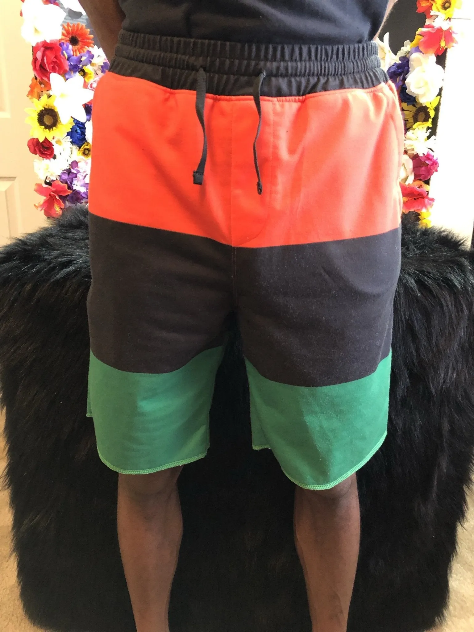 Pan African RBG All Over Men's All Over Print Casual Shorts