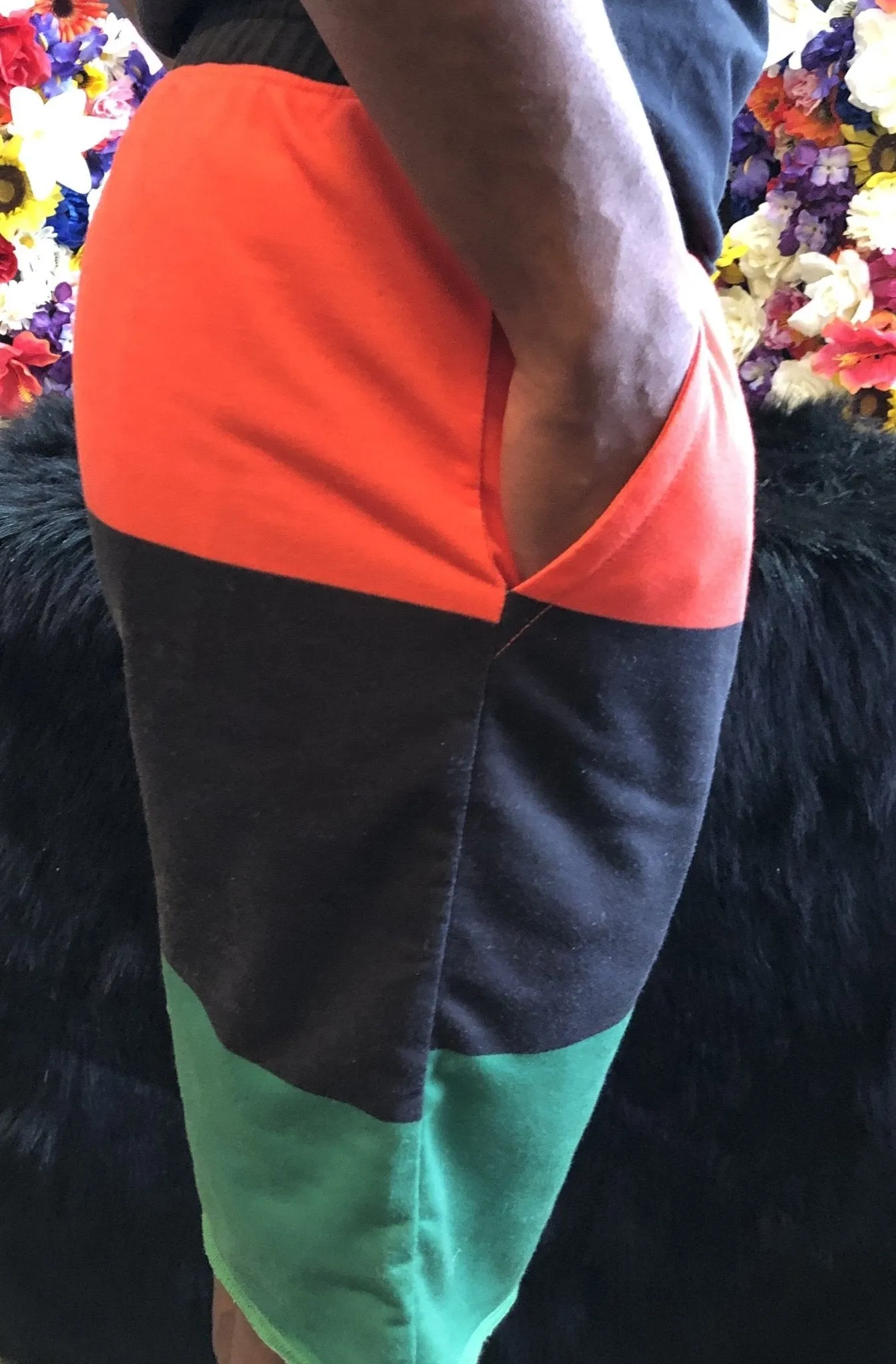 Pan African RBG All Over Men's All Over Print Casual Shorts