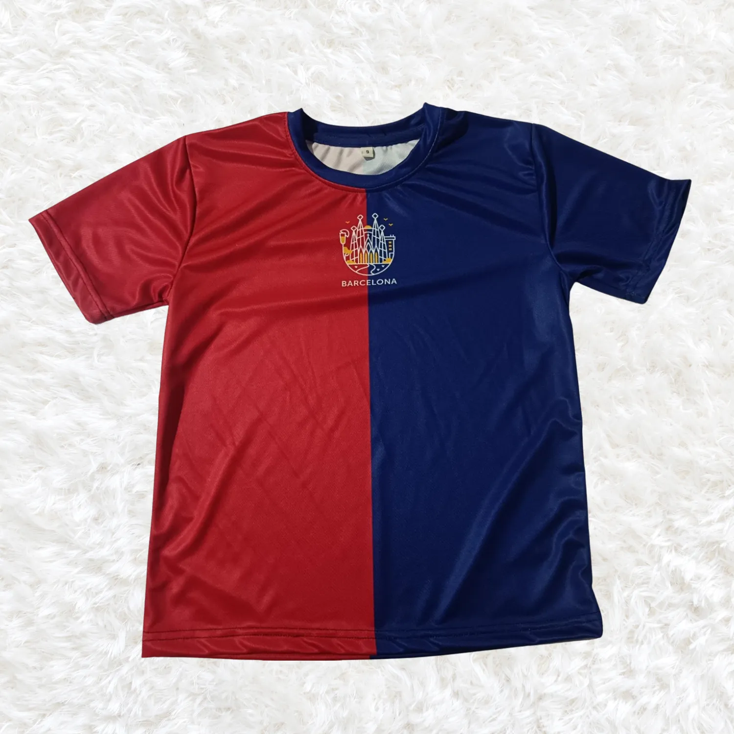 Personalized Barca Jersey & Shorts for Football Enthusiasts