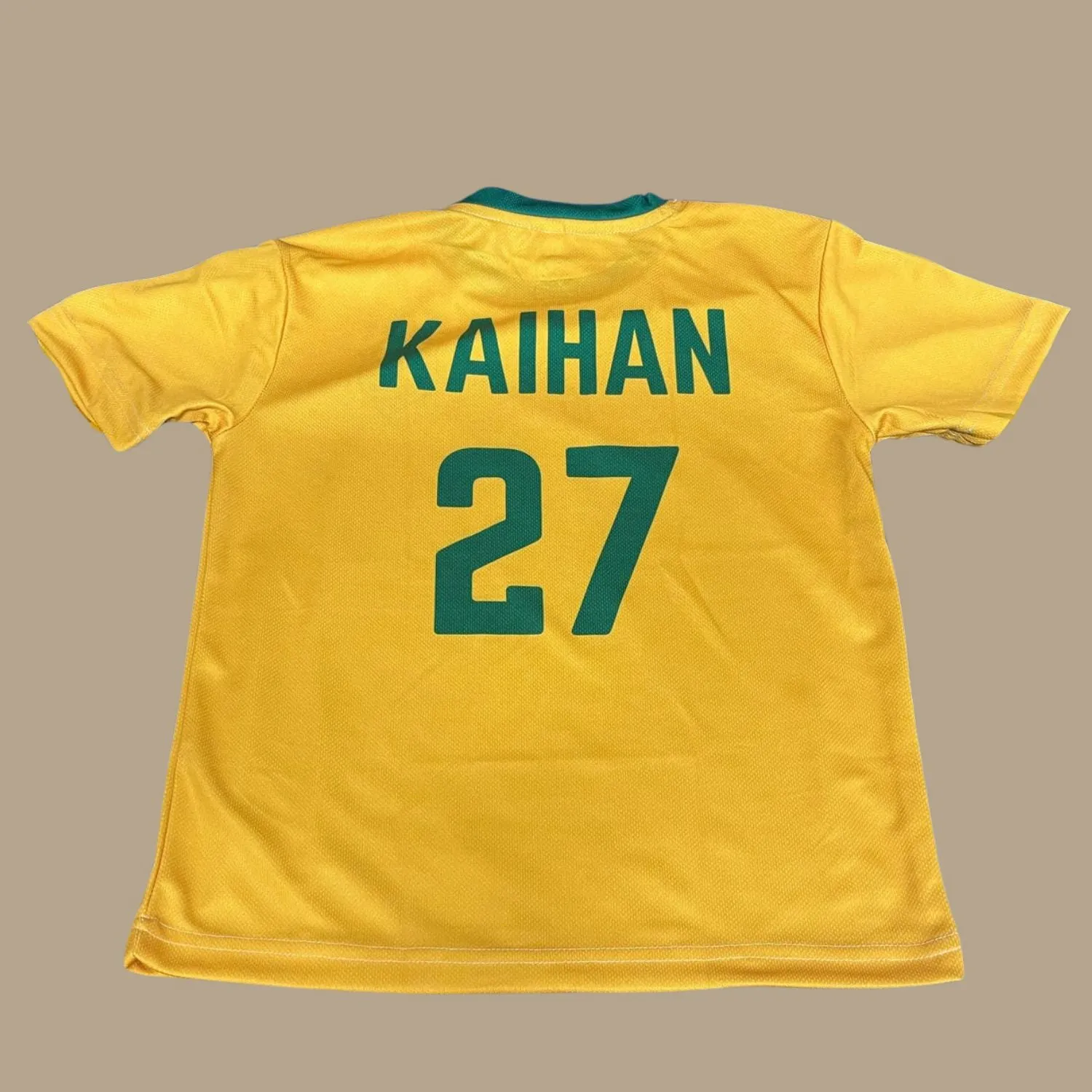 Personalized Brazil Jersey and Shorts for Football Enthusiasts