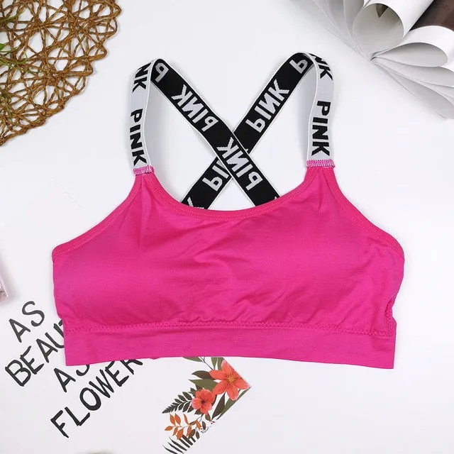 Push Up Sports Top Women Yoga Top