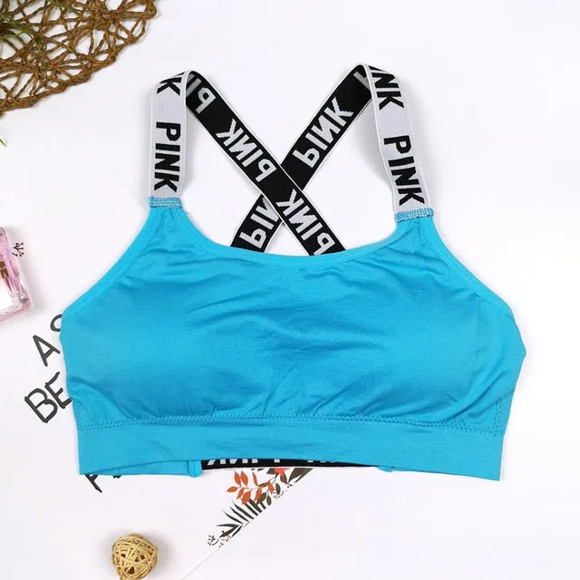 Push Up Sports Top Women Yoga Top