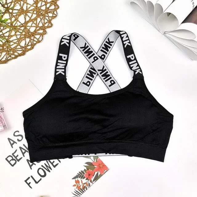 Push Up Sports Top Women Yoga Top