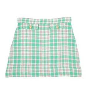 Putney Plaid-Perrin Pocket Skirt - Acrylic
