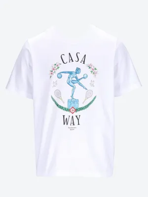 Statue en marbre printed t-shirt