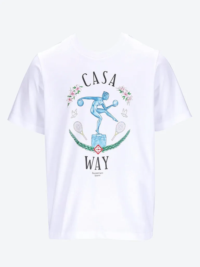 Statue en marbre printed t-shirt